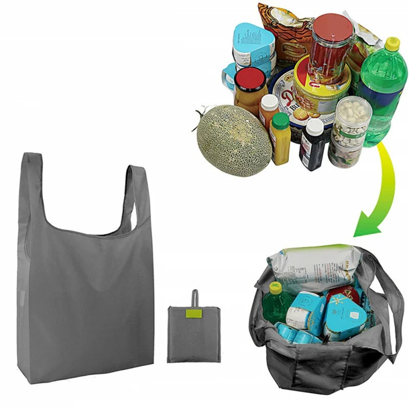 Моющаяся многоразовая сумка для хранения, переносная оксфордская водонепроницаемая сумка для покупок, складная сумка для хранения продуктов, прочная сумка-тоут