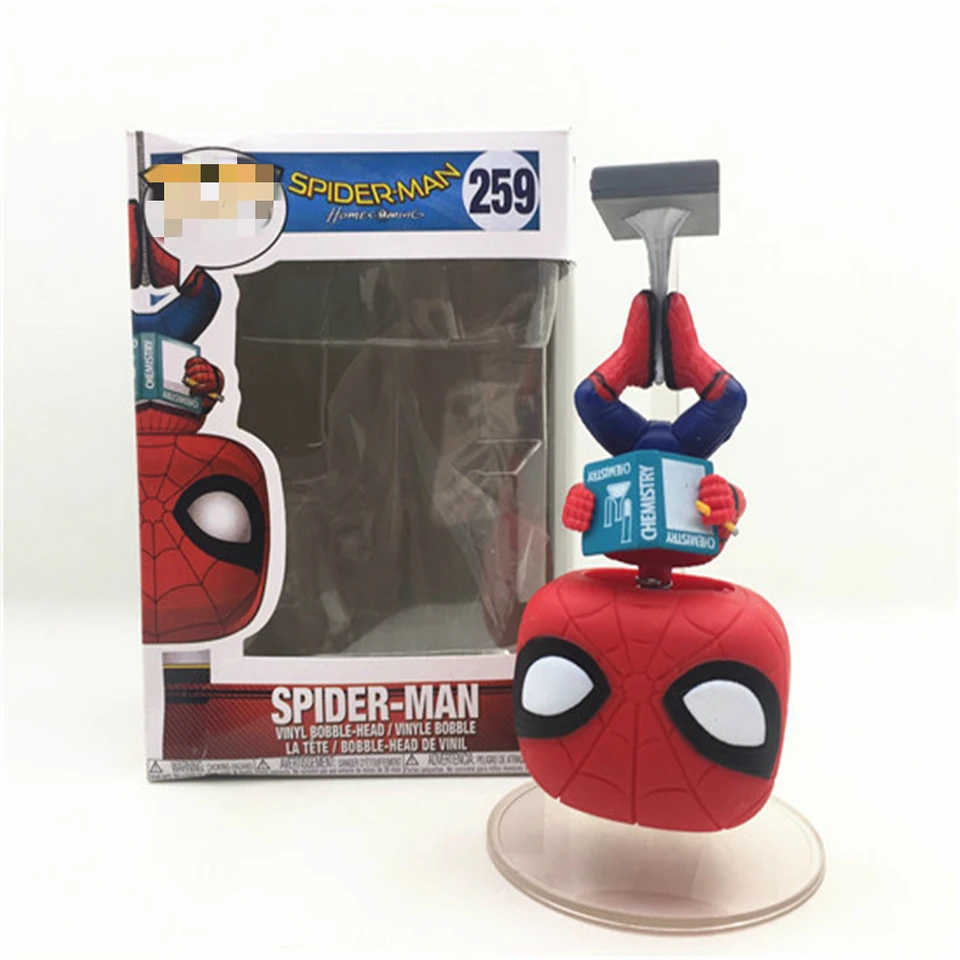 hanging spiderman toy