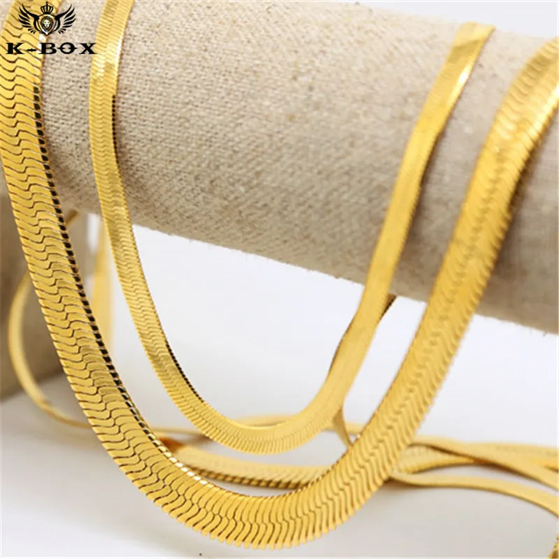 Men and Lady 24K Golden 6mm 10mm Flat 