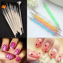 20 шт набор дизайн ногтей набор рисунки Дотсом Рисование, полировка инструменты в виде кисточек-ручек Декоративный Лак для ногтей кисти