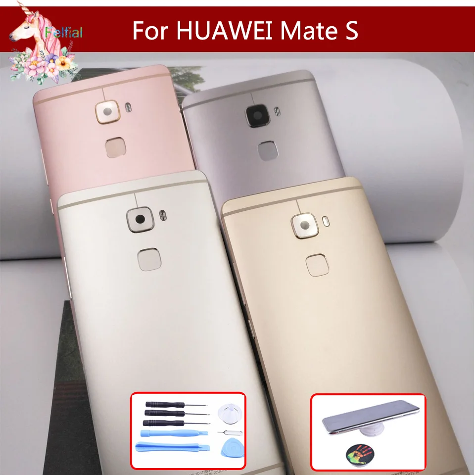 

For Huawei Mate S Battery Back Case Housing Replacement Parts For Huawei MateS CRR-L09 Back Battery Cover With sensor flex cable
