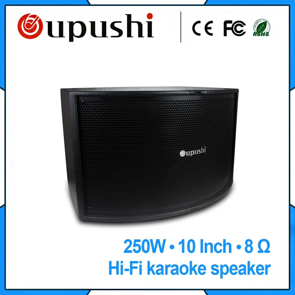 Профессиональный динамик oupushi KB10 10 дюймов 250 Вт аудио и караоке|audio conference|karaoke