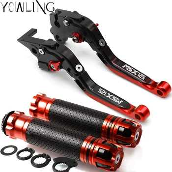 

Motorcycle CNC Brake Clutch Levers Handlebar grip Handle Hand Grips For Honda GROM MSX125 MSX 125 2014 2015 2016 2017 2018 2019