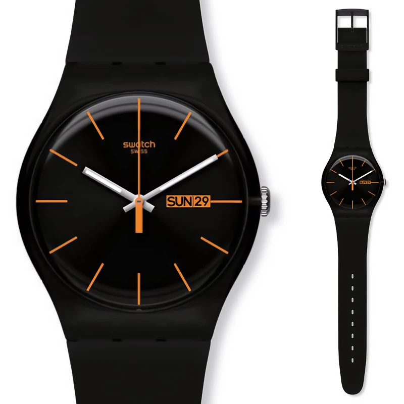 Swatch Colorful Quartz Watch SUOB704|Quartz Watches| - AliExpress