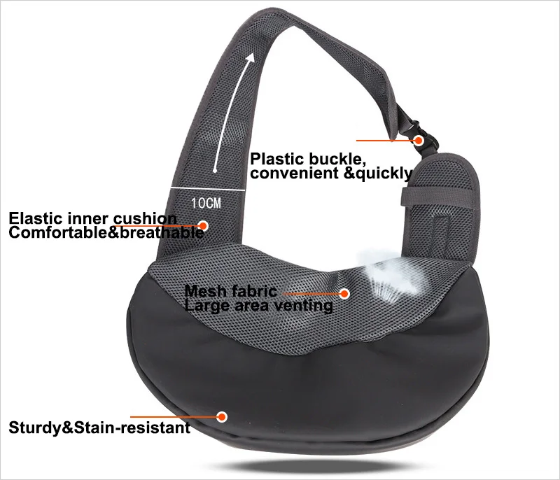 Dog sling bag