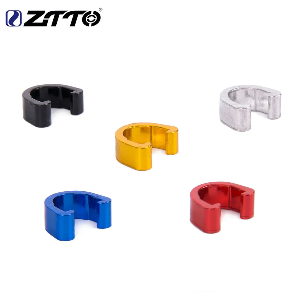 10pcs/lot MTB Bicycle Brake Cable Sets Housing Clip C Type Cable Line