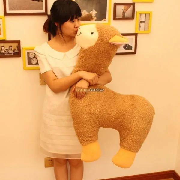 Fancytrader 35'' 90cm Huge Soft Stuffed Lovely Plush Alpaca, 4 Colors Available, Free Shipping FT50501 (2)