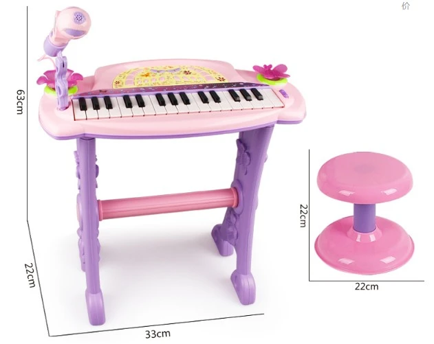 電子キーボード オルガン ファニー ミュージカル ピアノ で マイク子供教育玩具赤ちゃん インテリジェンス の おもちゃ送料無料 Keyboard Supplier Piano Key Keyboardpiano Height Aliexpress