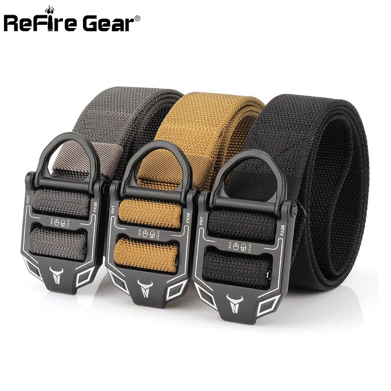 ReFire Gear военная техника тактический ремень для мужчин SWAT американские солдатики