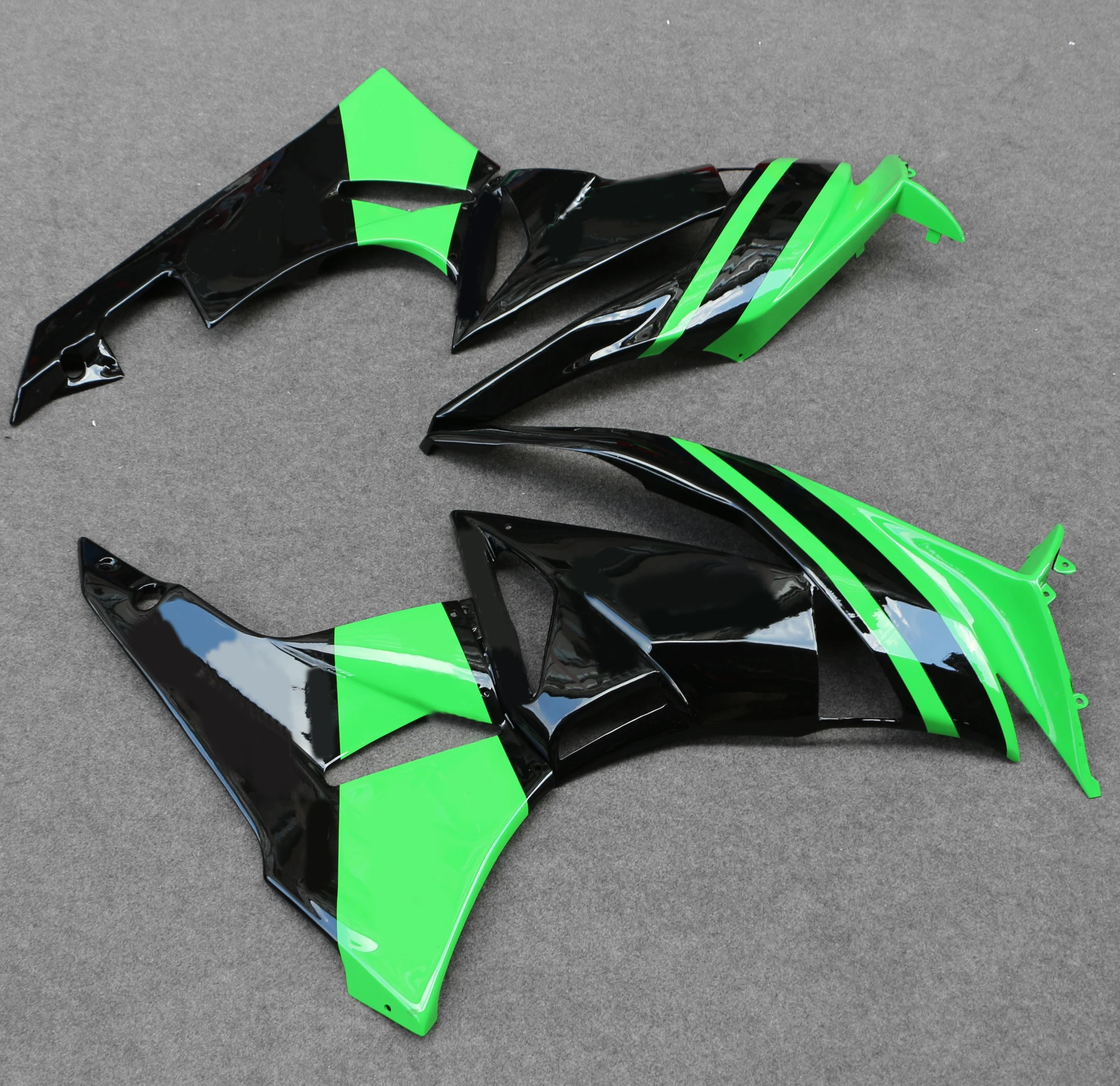 Bodywork Panel Upper Half Fairing Low Belly Pan Fit for 2009-2012 Kawasaki ZX6R | Автомобили и мотоциклы