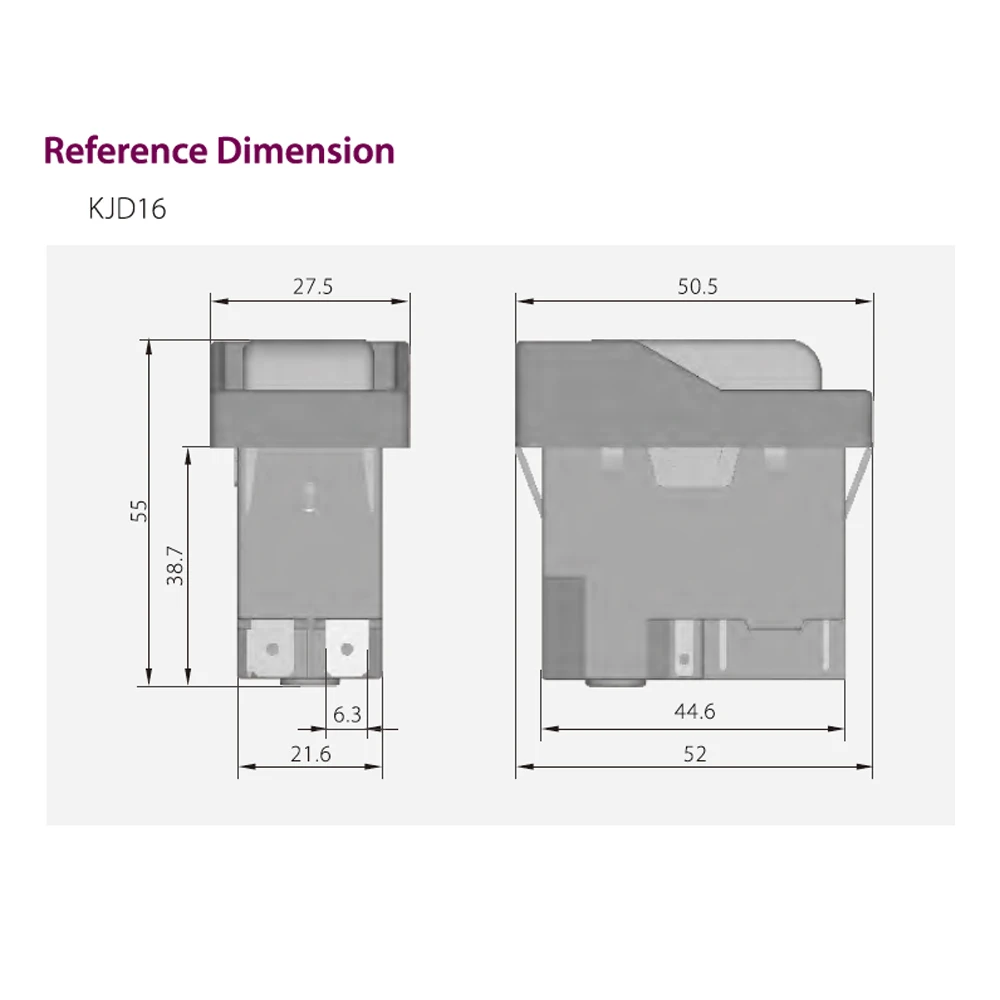 de balancim eletromagnético em fora interruptores de
