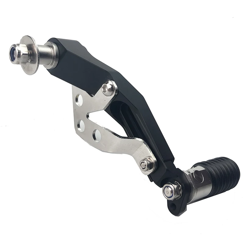 钛色 Growcolor Adjustable Folding Gear Shifter Shift Pedal Lever for R1200GS/ADV 05-13 Motorcycle 