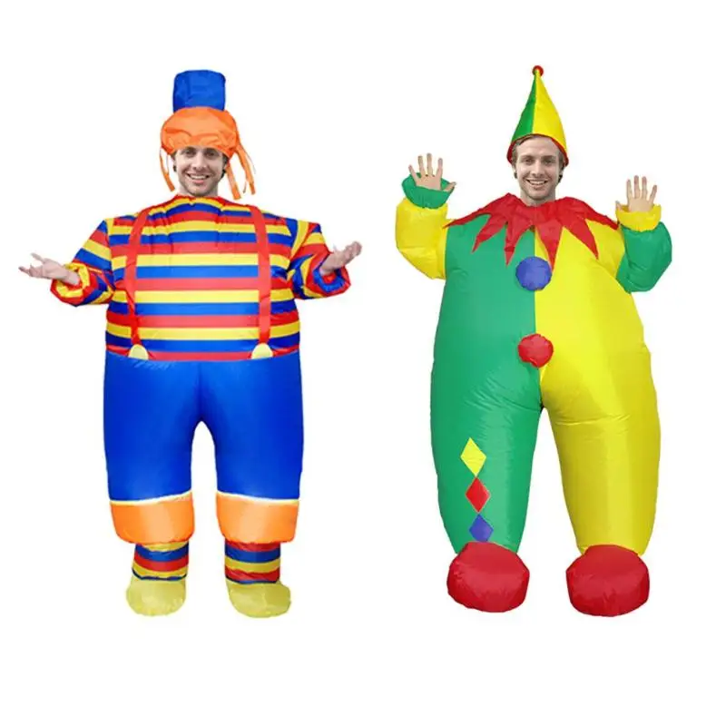 

Cute Clown Anime Costumes Inflatable Cartoon Performance Cosplay Costume