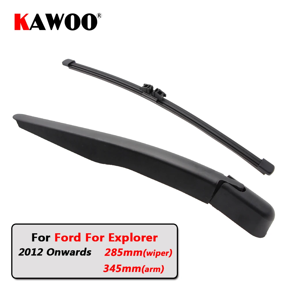 Buy KAWOO Car Rear Wiper Blades Back Window Wipers Arm