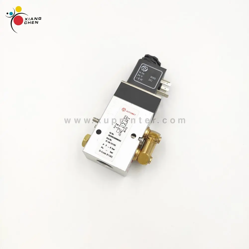 

98.184.1051 4/2-way Valve Solenoid Valve DC24V Air Valve 61.184.1051 For Heidelberg SM102 CD102 SM74 SM52 Machine