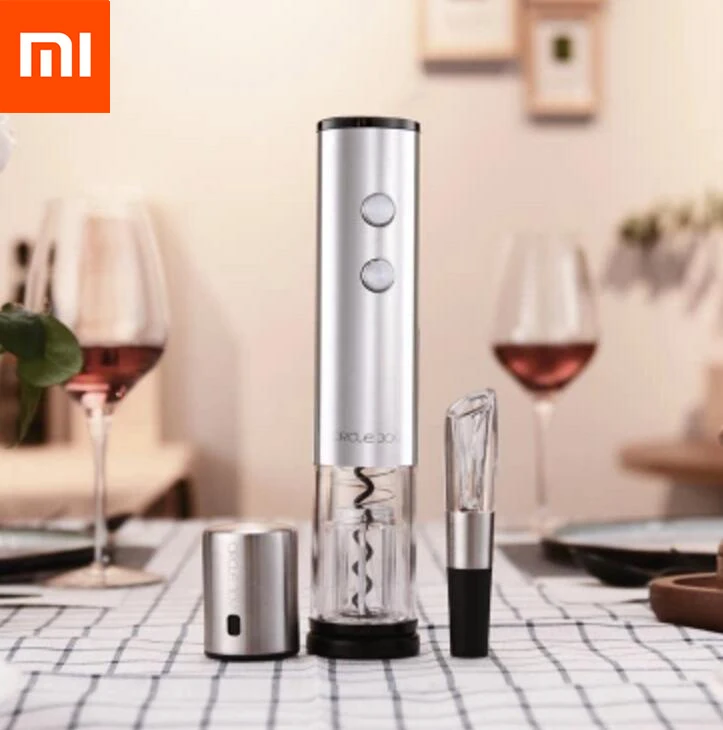 XIAOMI пробка для винных бутылок/Графин вина/Электрический открывалка бутылок