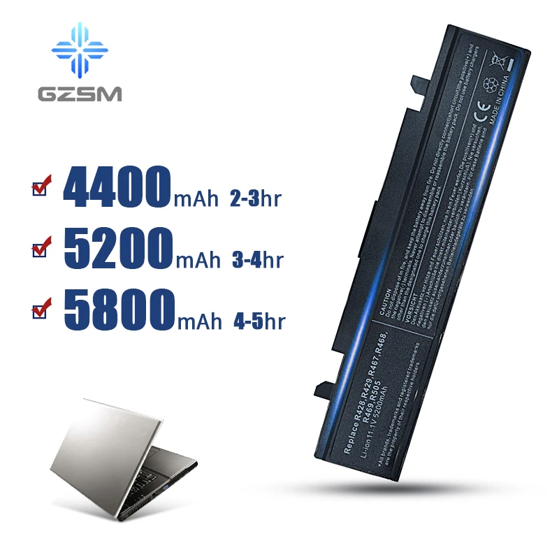 HSW 6 ячеек AA-PB9NC6B Аккумулятор для ноутбука OEM для SAMSUNG R540 R530 RV520 R528 RV511 NP300 R525 R425 RC530 R580 AA-PB9NC6W AA-PB9NS6B