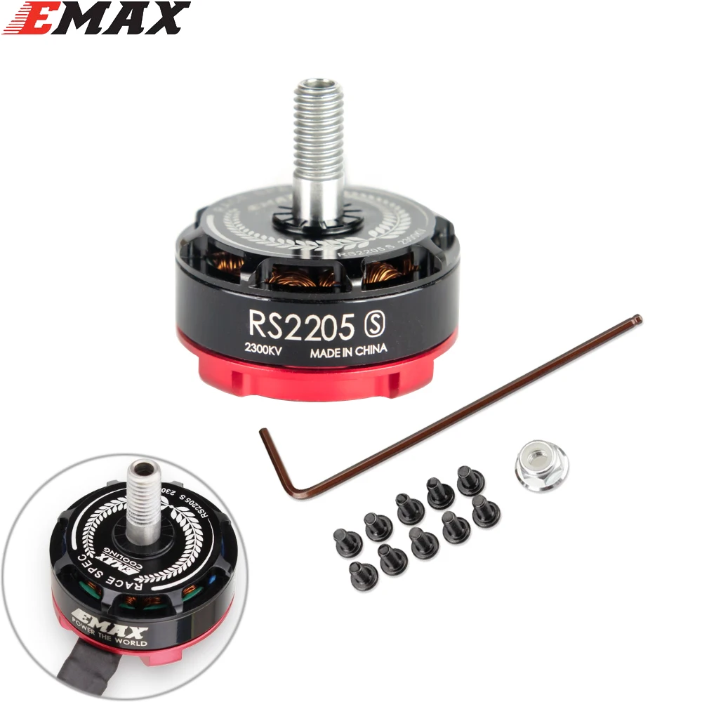 

Emax RS2205S Brushless Motor Bell Pack For with Magnet Screws For RC Multicopter