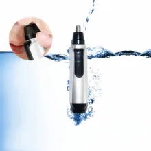 Новейшая модная персональная машинка для стрижки волос в носу триммер для мужчин и женщин очистка носа с ушками для лица в розничной упаковке и щеткой