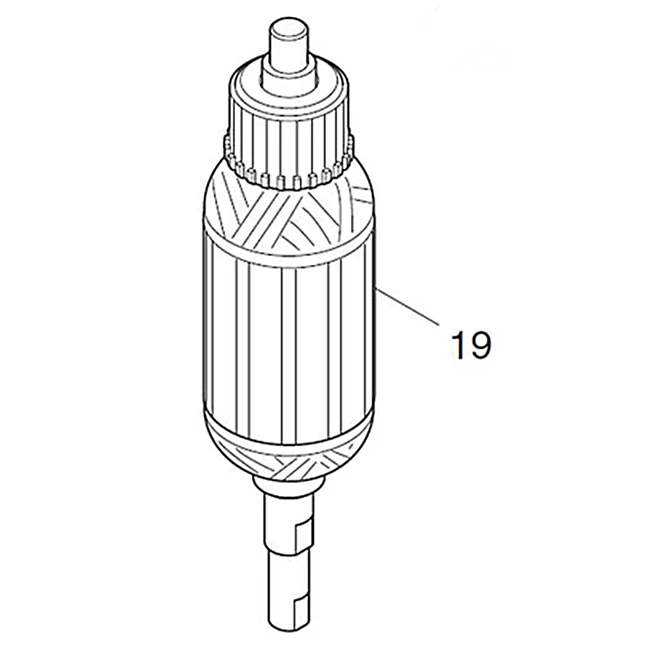 Арматура 220 В ротора 518010-8 заменить для Makita BO5041