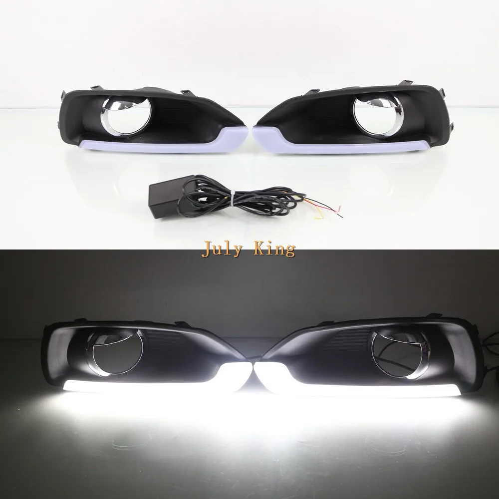 July King LED Light Guide Daytime Running Lights Case for Suzuki SX4