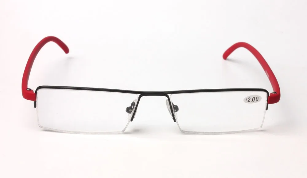 Высококачественные модные очки для чтения с половинной оправой, мужские женские очки для чтения, мужские диоптрии 1,0 1,5 2,0 2,5 3,0 3