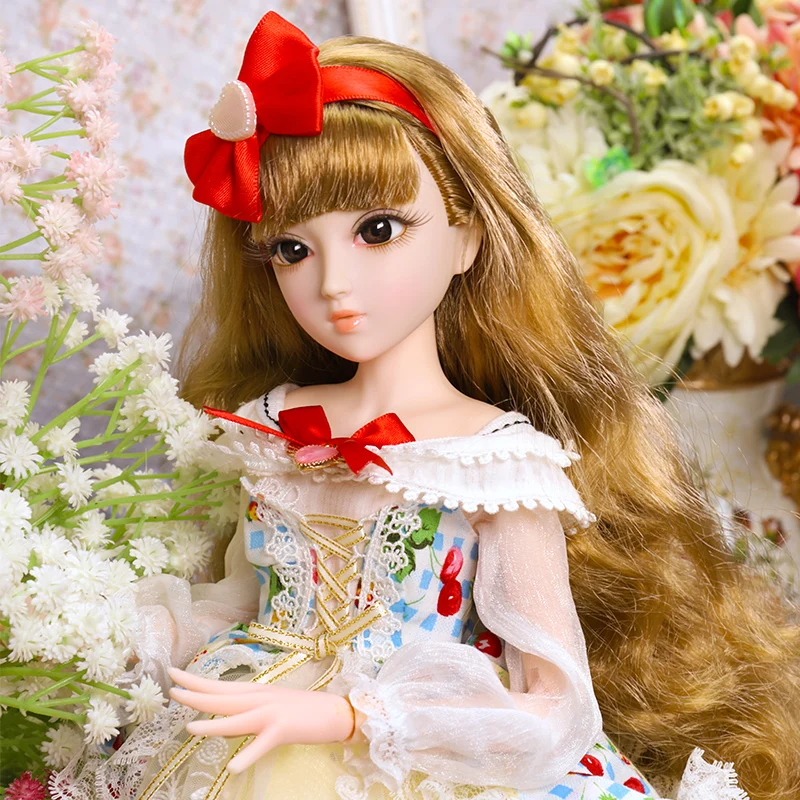 

Diary Queen 1/4 BJD Blyth Doll Joint Body SNOW with makeup include outfit shoes hair and Gift box gift toys ICY,SD