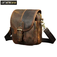 Модная кожаная многофункциональная дорожная сумка через плечо, сумка-мессенджер, дизайнерский чехол для сигарет, 6 дюймов, чехол для телефона, сумка на пояс, 1168