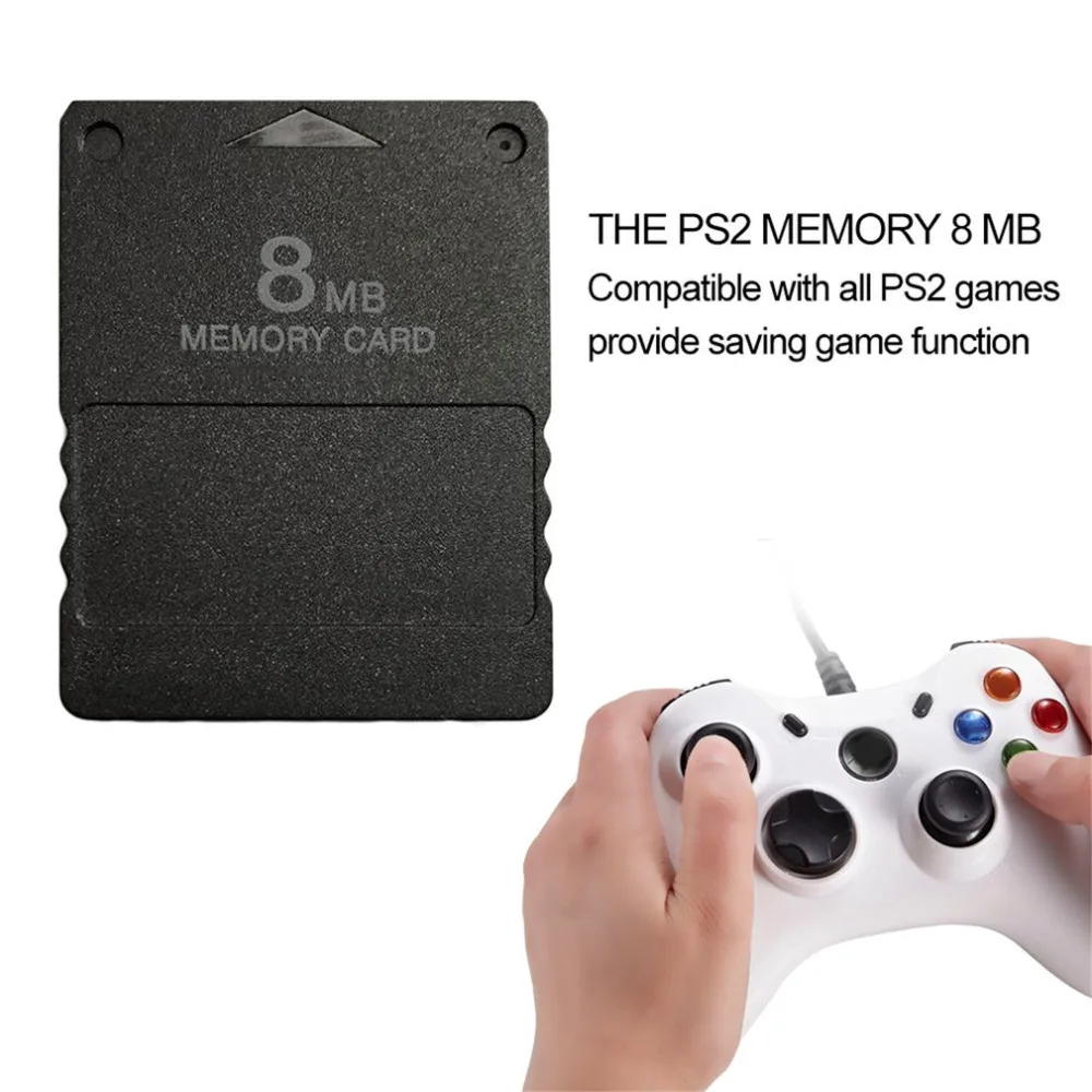 

High Quality Brand New 8MB Memory Card for PS2 Expansion Cards Game Data Saving Memory Card for Sony Playstation 2 PS2