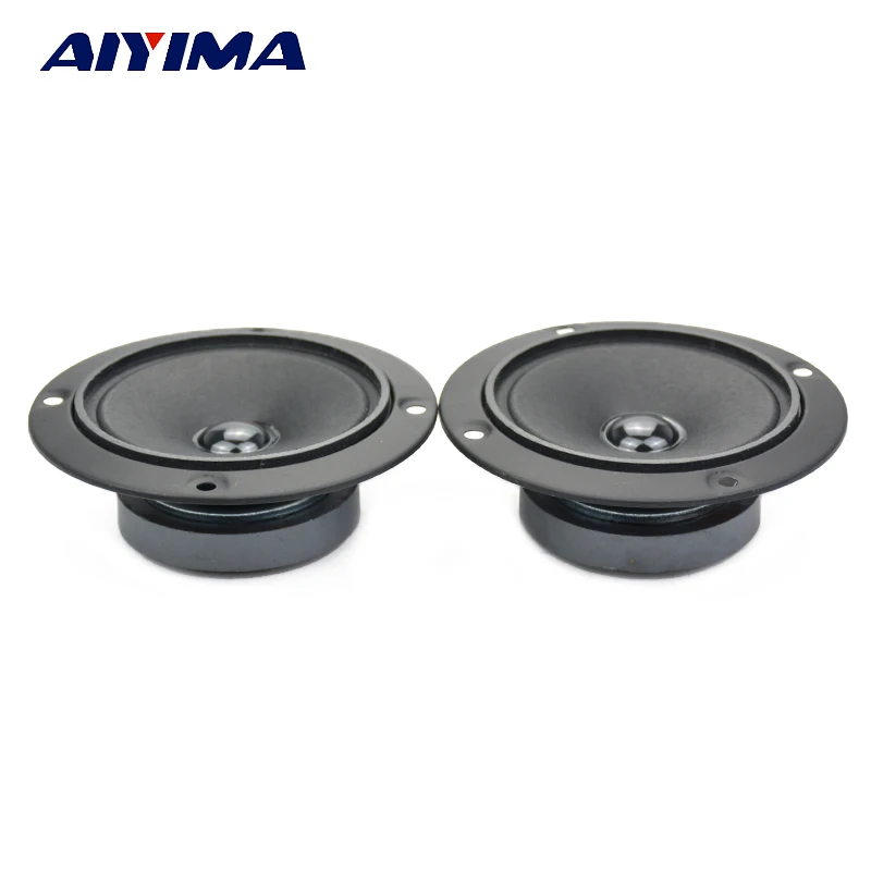 AIYIMA 2Pcs 3Inch Tweeters Loudspeakers Audio Speakers 4Ohm 50W KTV