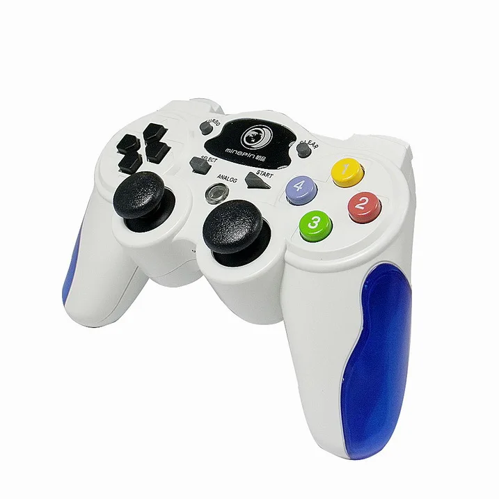 2.4G 2in1 Wireless Game Pad Joypad Controller White All Games Support