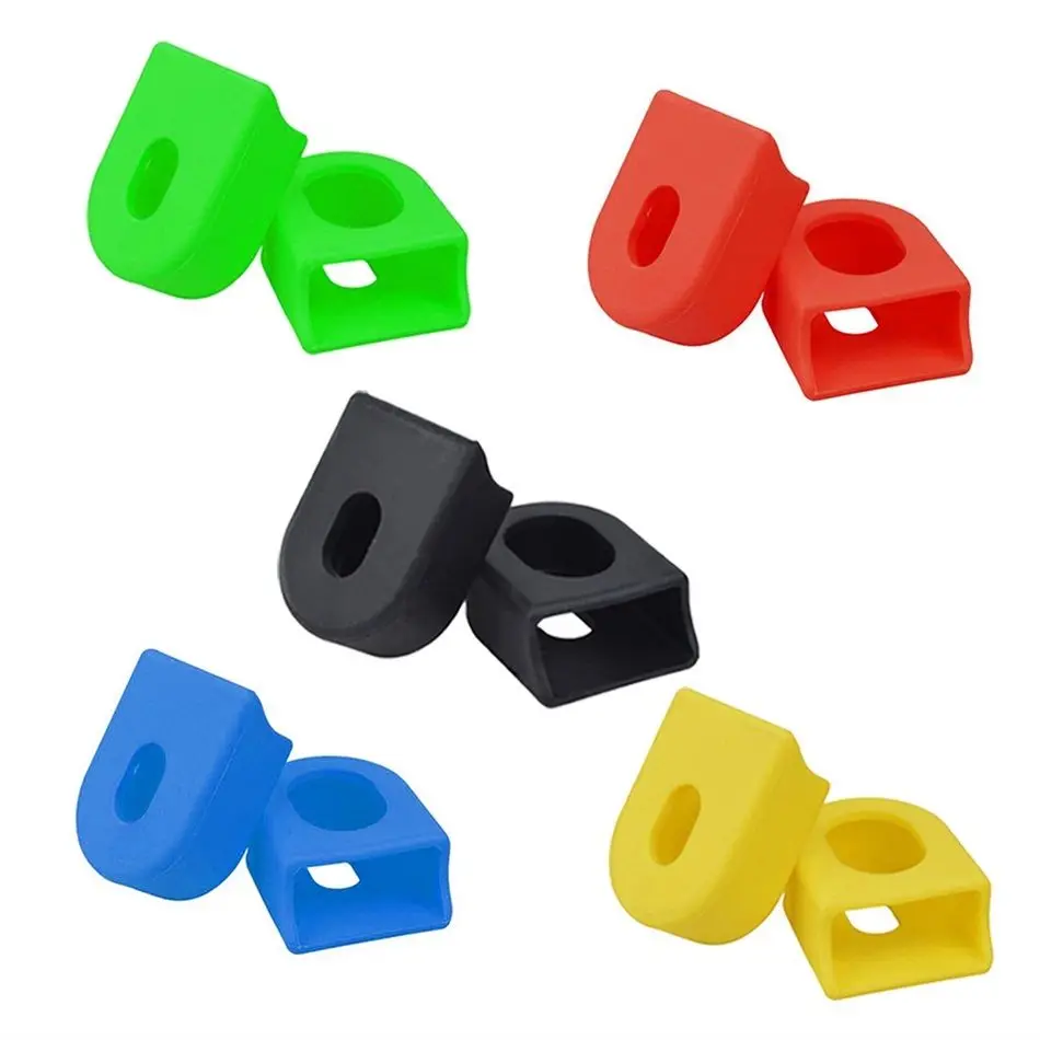 

Outdoor Cycling 2pcs Silicone Bicycle Crank Arm Boots Protectors Fit Shimano Sram Campagnolo Bike Accessories on sale