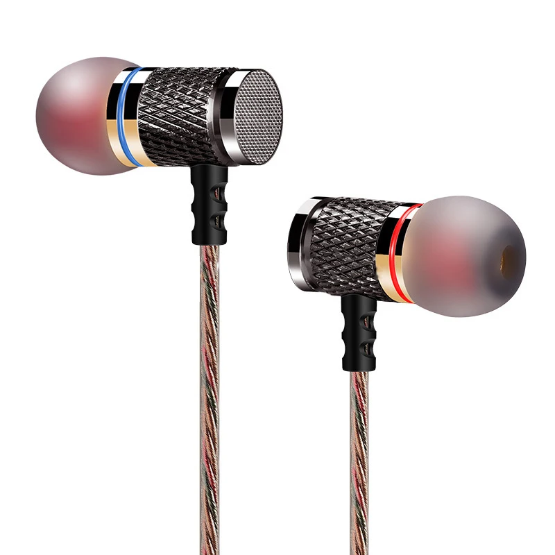 KZ ED Brand Stereo Earphone Noise Isolating Headphone Headset with Microphone for mobile phone for Android
