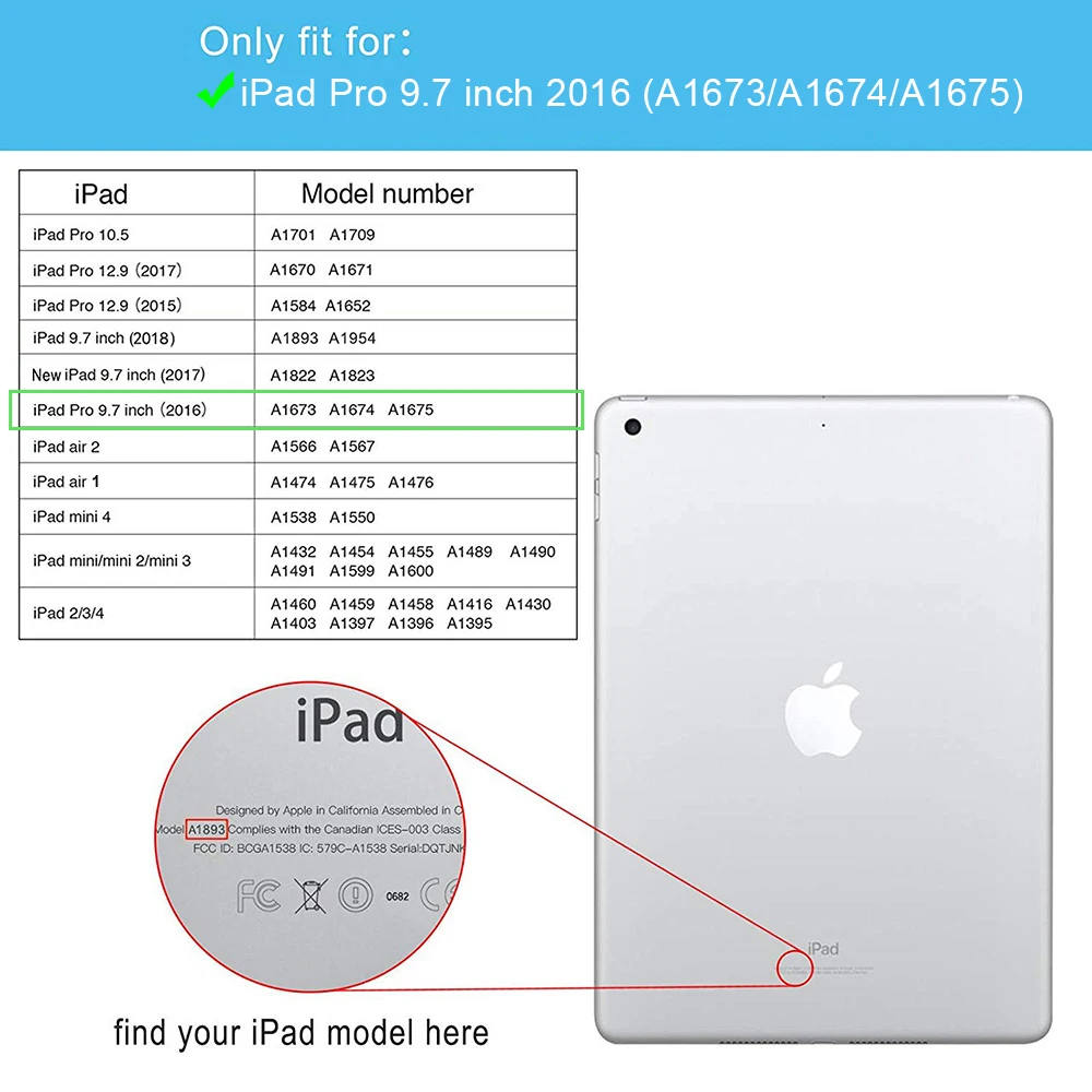 Ткань текстура Чехол для iPad Pro 9,7 2016 с Apple Pencil Держатель смарт кожа мягкий силиконовый для iPad 9,7 Pro