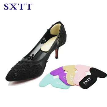 SXTT Insole 2017 New  scholls insoles T-Shape Silicone Non Slip Cushion Foot Heel Protector Liner Shoe Insole Pads