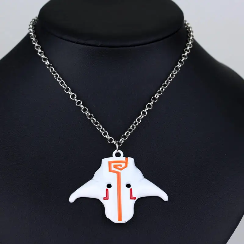 Hot Game Jewelry DOTA 2 Jugg Mask Pendants Necklaces Long Link Chain ...