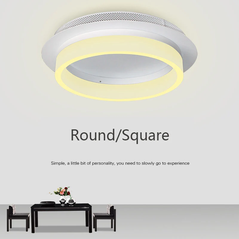 Dia20cm Round Square Led Ceiling Light Lamp Aisle Hallway