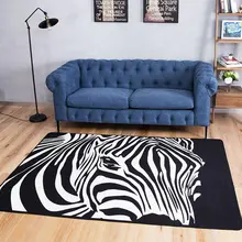 Европейский простой современный ковер с рисунком Зебра, спальня, ковер для гостиной, диван-кровать, гостиной, большие размеры, мода