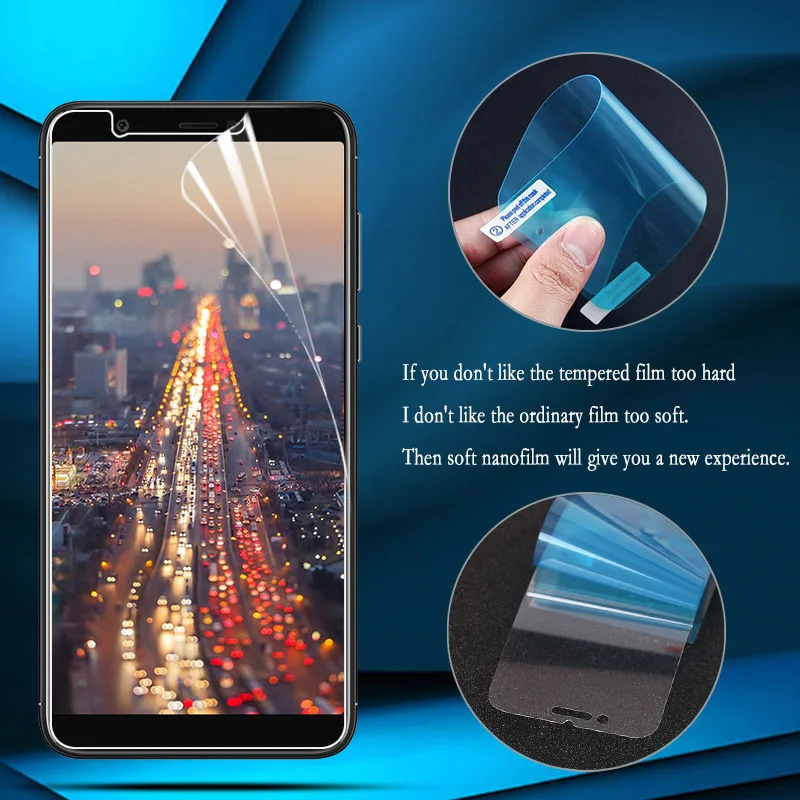 

2Pcs Nano Explosion-proof Film For Huawei P30 Pro P20 P10 lite P Smart Plus 2018 2019 Y6 Pro Screen Protector Honor 8X Nova 3i