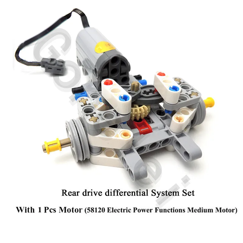 Совместимый с лего Technic MOC набор 8 скоростей последовательная коробка передач V8 V16 строительные блоки кирпичи части DIY игрушки - Цвет: Drive Parts System