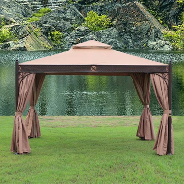 3 6 Meter High Quality No Rust Durable Outdoor Gazebo Tent Patio 3 6 Meter High Quality No Rust Durable Outdoor Gazebo Tent Patio Shade Pavilion Garden