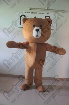 

brown teddy bear mascot costumes quality cartoon Teddy mascot costumes