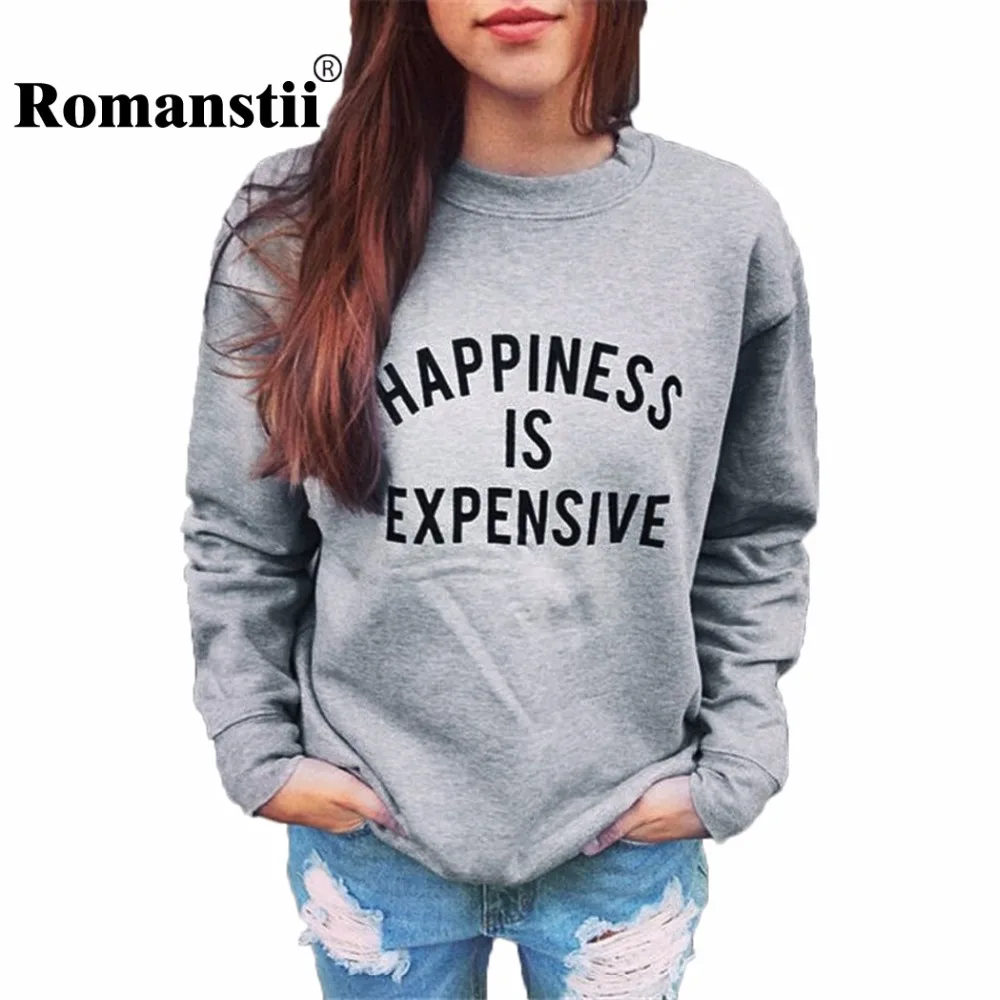 Romanstii Women Sweatshirt 2017 Korean Spring Autumn