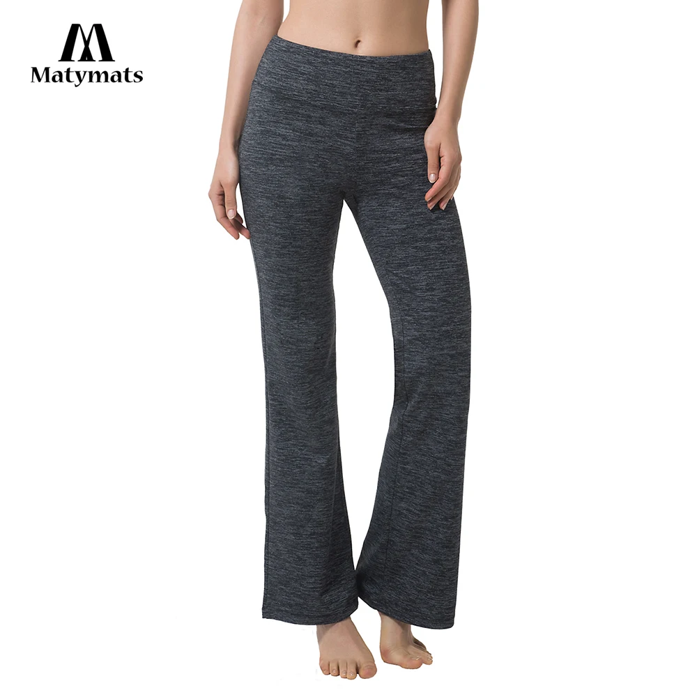 Matymats Women Yoga Pants High Quality Flares Sports Leggings Pants
