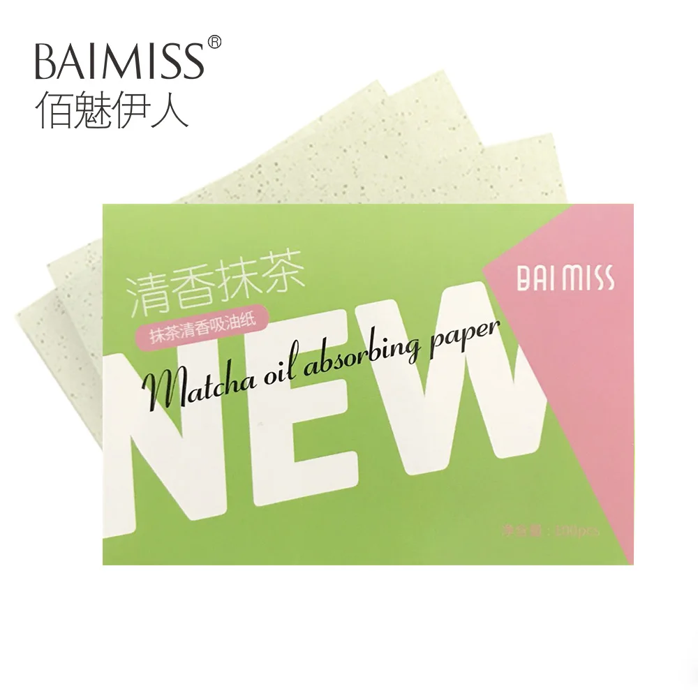 Абсорбирующая бумага для лица BAIMISS, впитывающие масло листы, Глубокое Очищающее средство, средство для удаления черных точек, лечение акне, товары для красоты, 1 шт