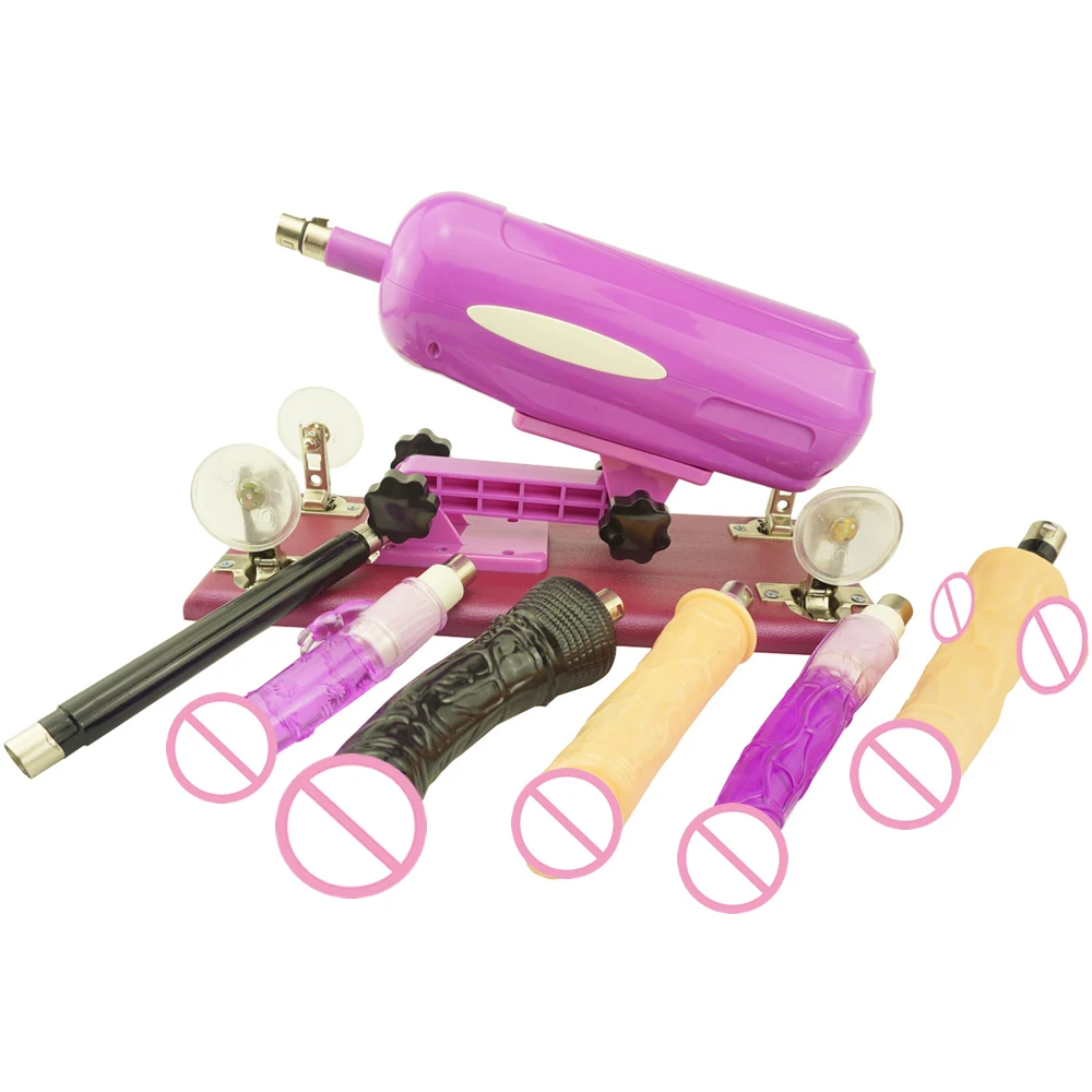 Автоматическая автоматическая секс игрушка с 5 фаллоимитаторами Регулируемая