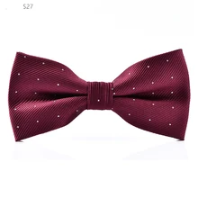 OnnPnnQ высококачественный однотонный галстук-бабочка в горошек для взрослых, модный мужской галстук для свадьбы, галстук-бабочка, одежда, аксессуары для джентльмена