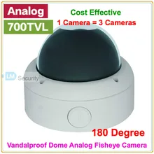 Lihmsek 180 градусов Рыбий глаз объектив камеры видеонаблюдения 700TVL sony CCD рыбий глаз видео купольная камера для внутреннего использования
