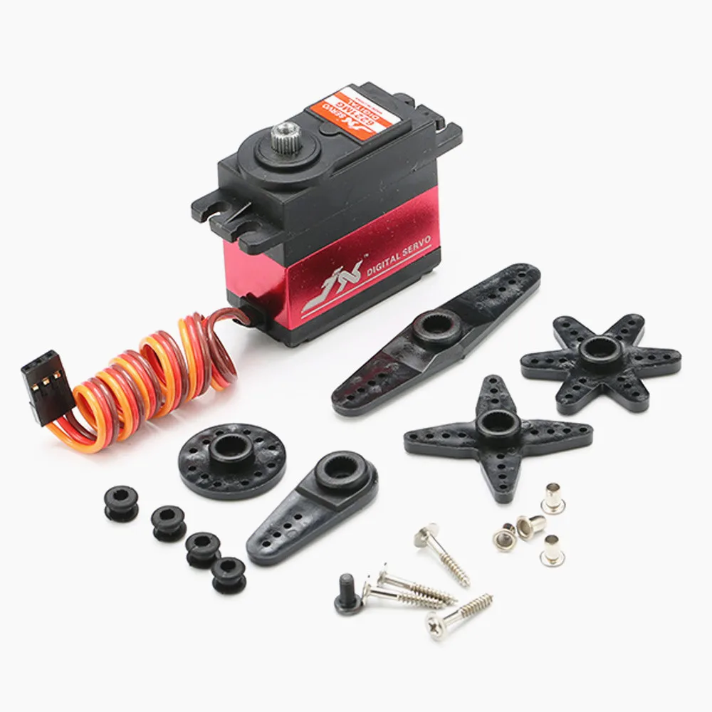 JX PDI 6221MG 20KG Aluminium Metal Gears Servos Large Torque Digital Coreless Servo For RC car