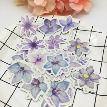 

45pcs Kawaii Japan Style Hand Drawing Creative cute Self-made Cactus Plants And Flowers Stickers